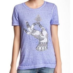 Lucky lotus brand t shirt